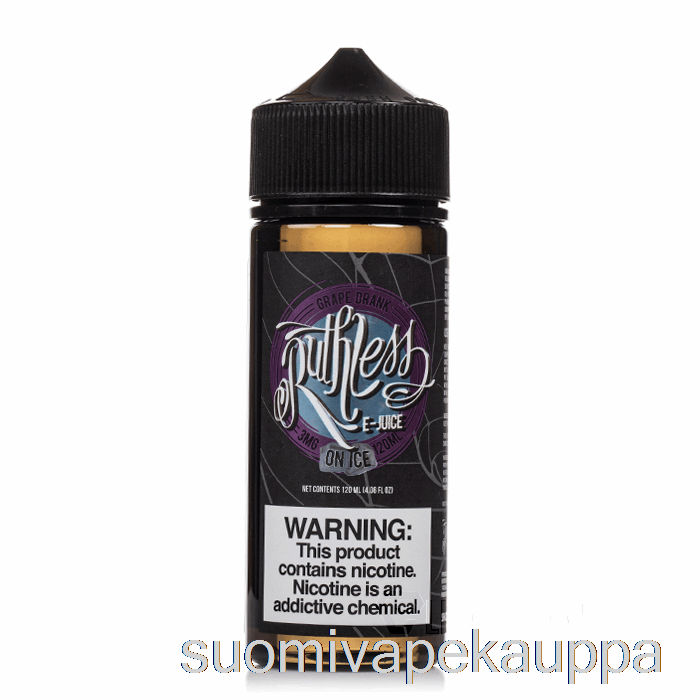 Jäällä Juotu Vape Box Rypäle - Häikäilemätön Höyry - 120ml 0mg